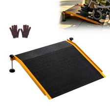 VEVOR Threshold Ramp for Doorways 26.4x31.9 in Platform Aluminum Wheelchair Ramp
