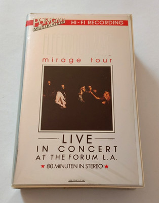 Fleetwood Mac - Mirage Tour - Live in Concert at The Forum L.A. - VHS Kassette