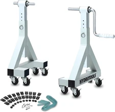 Commercial Quality Inground Pool Solar Reel with Adjustable Height End Pack