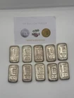 x1 Metalor 100g Silver 999 Bar Bullion Tested Swiss Serialised 58