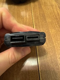 Sega Dreamcast HKT-7000 Smoke Black Visual Memory Gray video game controller VMU