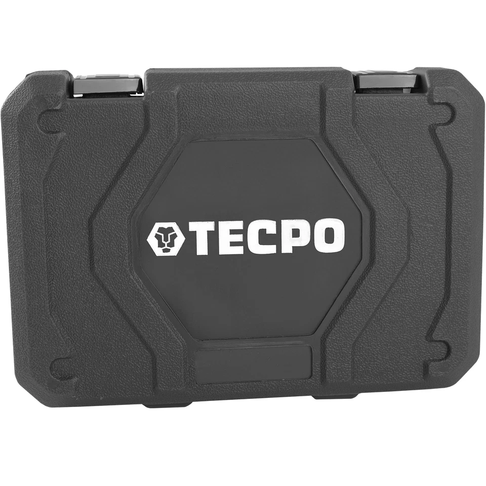 TECPO STECKSCHLÜSSEL SATZ 1/2" 19-tlg. 8-32mm VIELZAHN NÜSSE ZOLL TORX SECHSKANT - Bild 4 von 4