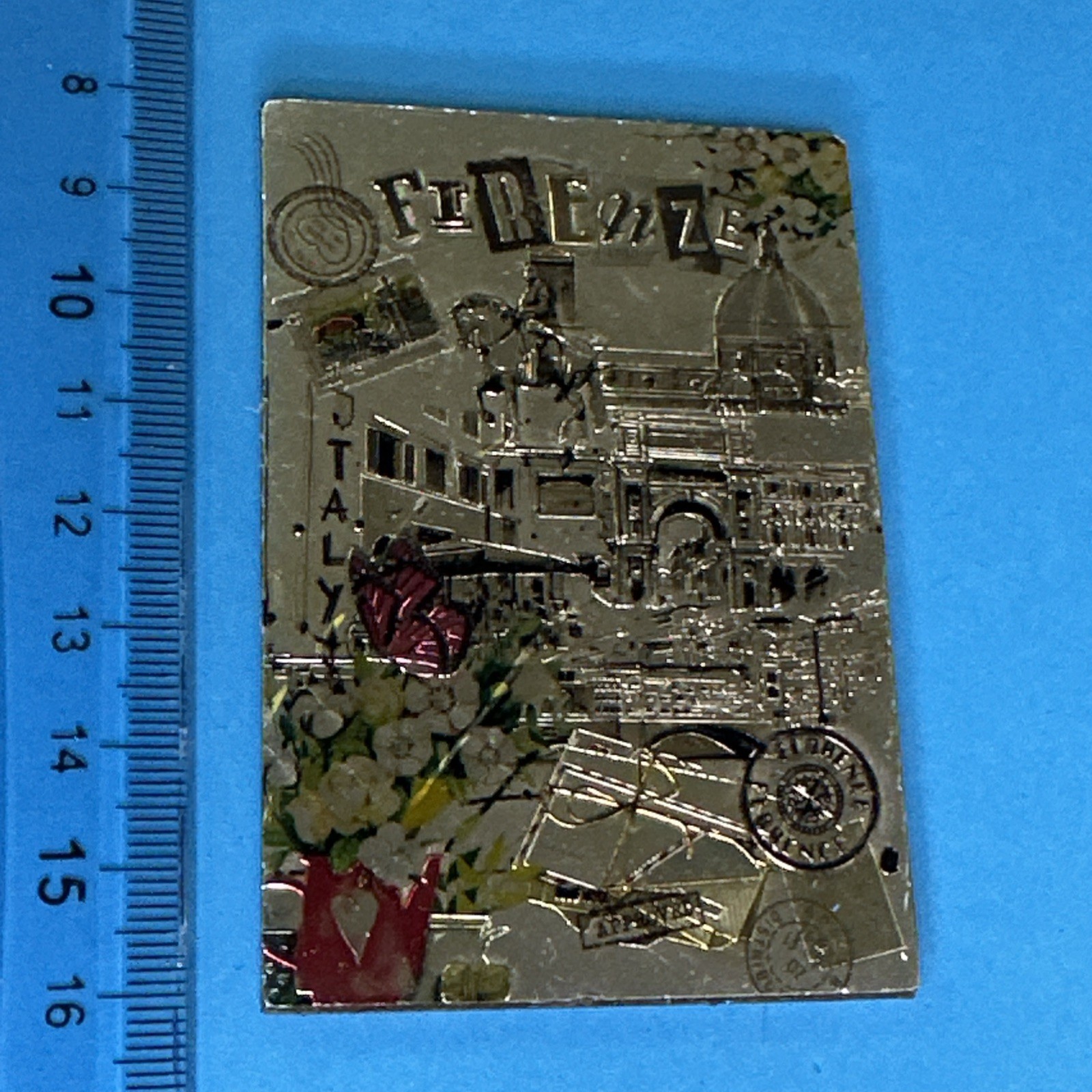 FIRENZE CALAMITA MAGNETE FRIGO FRIGORIFERO - COLLEZIONE - VINTAGE