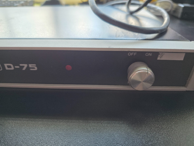 Crown D-75 2 Channel Power Amplifier for sale online | eBay