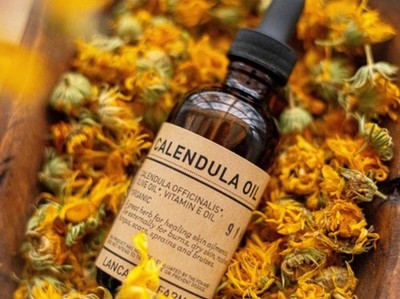 Organic Calendula Essential Oil 100% Pure & Natural Lancaster Farms Vitamin E