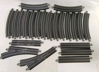 Bachmann E-Z Train Track HO Lot Curved Straight, Rerailer, Manual Switch Turnout