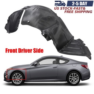 Fender Liner Splash Guard For 2013-2016 Hyundai Genesis Coupe Front Driver Side