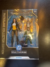 Damaged Box McFarlane Zatanna Detective Chimp DC Multiverse Collector Action Fig