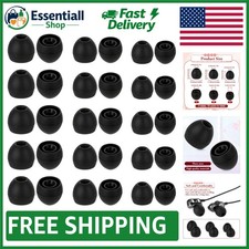 High-Quality Silicone Earbud Tips - 30 Pairs for Unmatched Comfort  Isolation