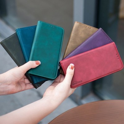 Magnetic Leather Wallet Phone Case For iPhone 17 16 15 14 12 11 13 Pro Max XR 8