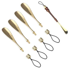 Shoe Horn Project Kit - Gold Finish, 4 Pack, Legacy Woodturning