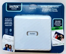 Fujifilm Instax Link Wide Smartphone Printer Bundle w/ Film Pack (10 Exposures)