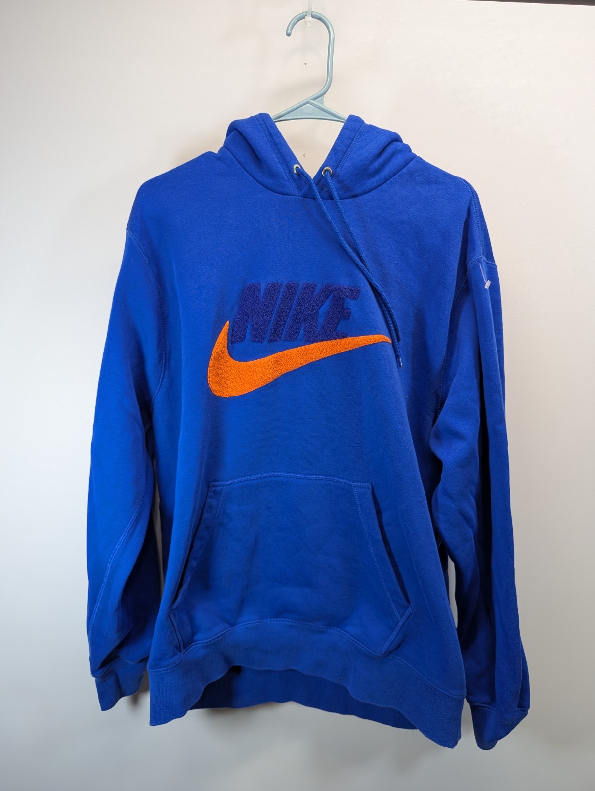 Nike Knicks Colorway Sweatshirt Hoodie Men's Large Raised Carpet Logo Swoosh