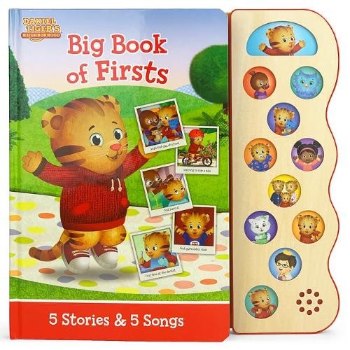 Rose Nestling Daniel Tiger Big Book of Firsts (Libro di cartone)