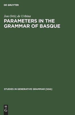 Jon Ortiz de Ur Parameters in the grammar of Ba (Gebundene Ausgabe) (US IMPORT)