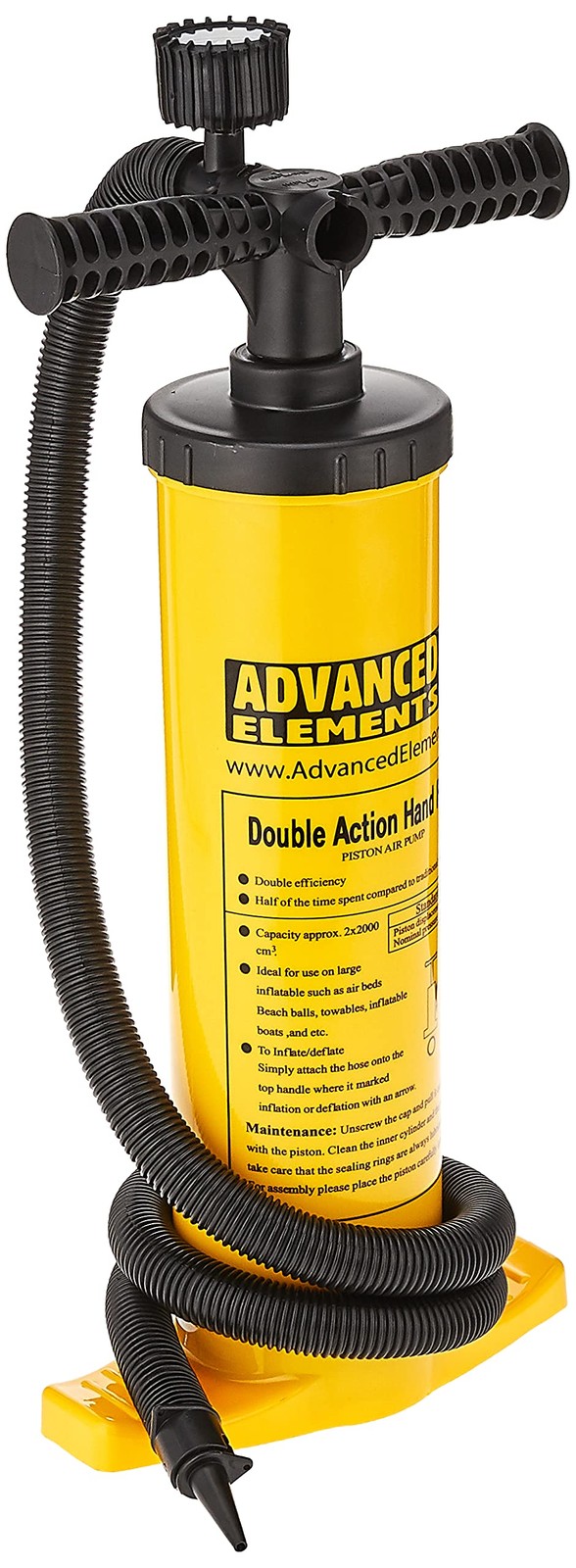 Double Action Pump with Pressure Gauge