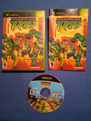 Teenage Mutant Ninja Turtles(Microsoft Xbox) Complete Tested/Works Fast Shipping