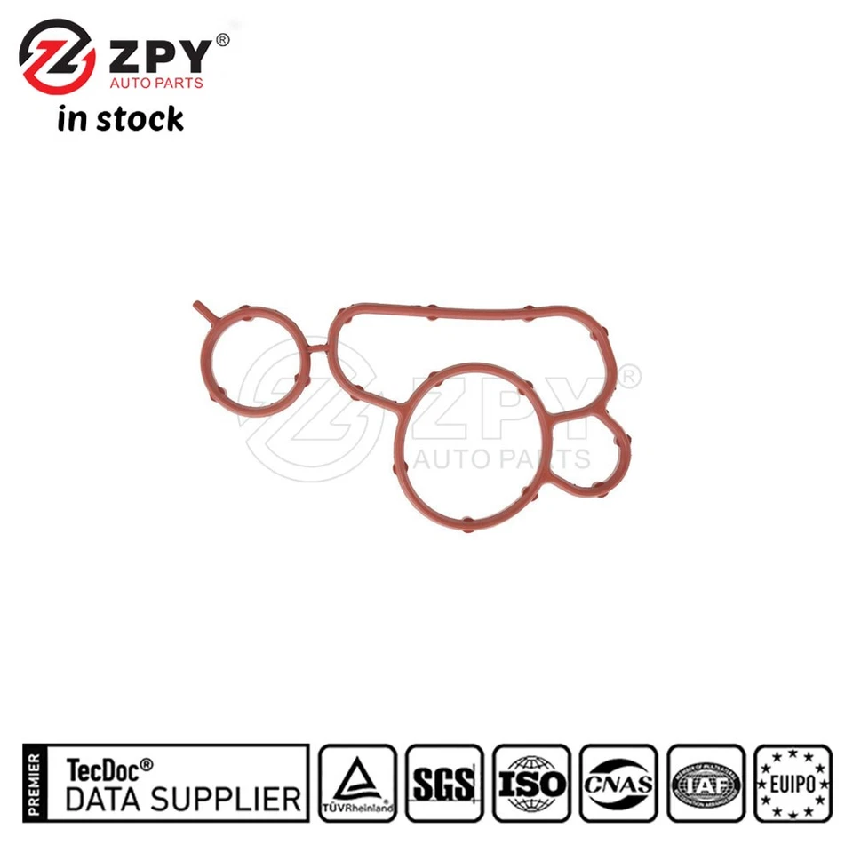 ZPY Engine Oil Cooler Gasket For Audi A3 A4 A6 Q5 VW Beetle 06J115441B - Image 3 of 4