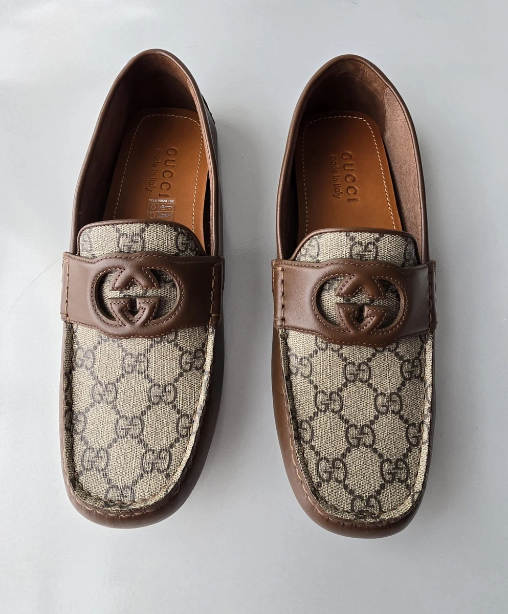 Gucci Leather Upper Geometric Casual Shoes for Men for sale | eBay