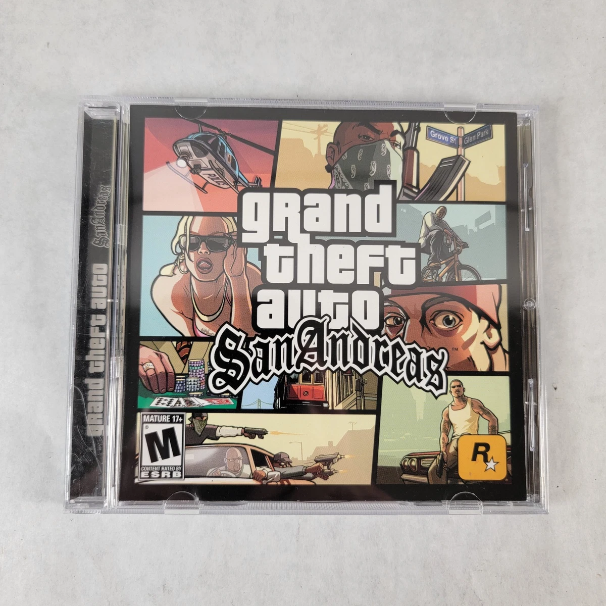 Grand Theft Auto: San Andreas PC Rating M-Mature Video Games for