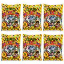6-Pack Alberts Bag Sour Fruit Chews, 240 Count Each, 21.16 oz