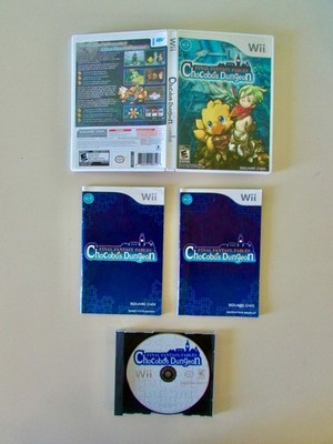 Final Fantasy Fables: Chocobo s Dungeon (Nintendo Wii, 2008) -Good Condition!