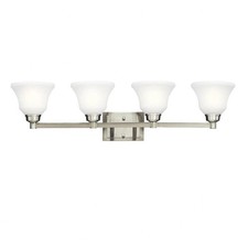Kichler 5391 NI Langford 4 Light Vanity Brushed Nickel