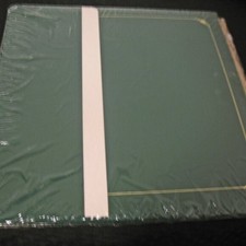 Creative Memories 12x12 Flex Hinge Dark Green Album Coverset Scrapbook no pages