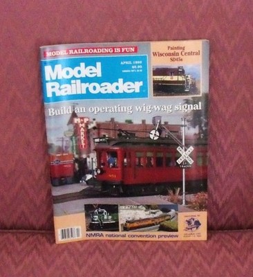 Model Railroader Magazine - April 1992 Issue