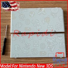 Replace For Nintendo New 3DS Console Mario Housing Shell Faceplate Case Cover