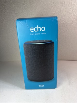 Amazon B07NFTVP7P All-new Echo 3rd Gen Smart Speaker with Alexa Charcoal New