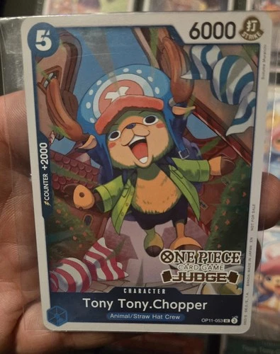 One Piece Card Game Tony Tony Chopper OP11-053 UC Judge Pack Foil Promo English