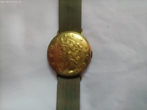 Louvic Liberty Gold Coin Watch