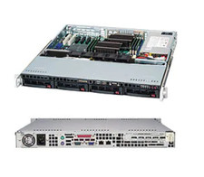 Supermicro CSE-813MTQ-600CB 1U Chassis with 600W Power Supply