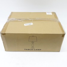 Set of 2 Table Lamp with USB Charging Ports- Black Home Lighting - Open Box