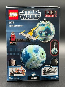 LEGO Star Wars 9674 Naboo Starfighter & Naboo new 56 pieces sealed pilot Series