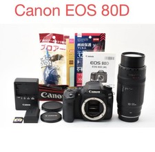 Canon EOS 80D Digital DSLR Camera with EF100-300mm Lens Set Excellent Condition