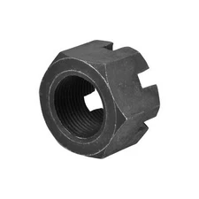 M30x2mm Hexagon Slotted Nut Grade 4.8 Carbon Steel Castle Nuts Black
