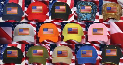 UNITED STATES OF AMERICA HOOK N LOOP HAT PATCH CAP  FLY HIGH GIFT WOW