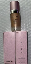 Lot of 2 MALLY Perfect Prep Liquid Luminizer - Lighter / NEW