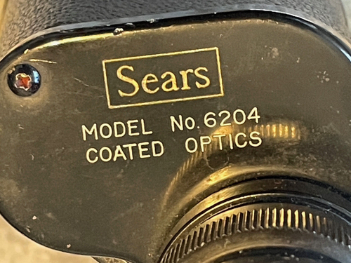 Sears 7X50 Binoculars Model 6204 with Case 376ft at 1000 Yards - Picture 7 of 12