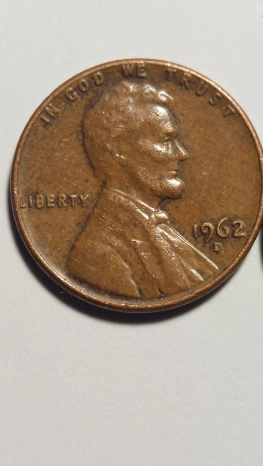 1962 d penny error. 2 piece. To many errors to name. See pictures - Image 3 of 4