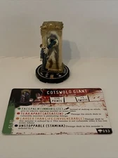Horrorclix Cotswold Giant #093 Unique USED from Freakshow Booster Pack