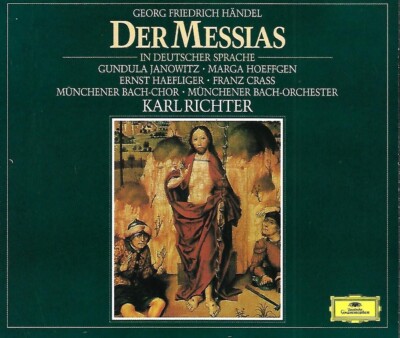 Georg Friedrich Handel: Messiah in Deutscher Sprache (CD, 1989, 3-Discs)