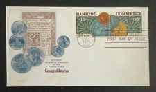 US #1577-78 Coinage of America FDC