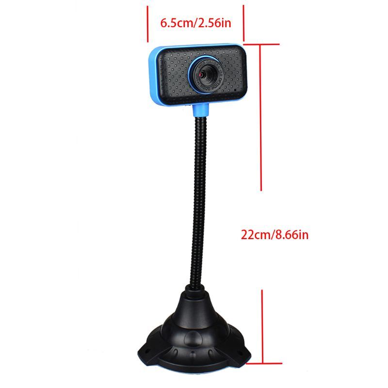 Wide application webcam for home office dorm tabletop computer for