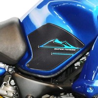 2 3D Seitenschutz FüR Tank Kompatibel Mit Yamaha Moto Super Tenere Carbon