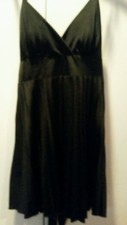 Fashion Magazine  Black Spaghetti Strap Clubbing Dress size Medium