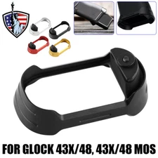 Flared Magwell For Glock 43X/48 / G43X G48 MOS Anodized Aluminum Finish