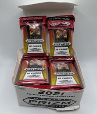 2021 Panini PRIZM Draft Picks Football NFL 12 CELLO FAT PACK BOX! 180 Cards